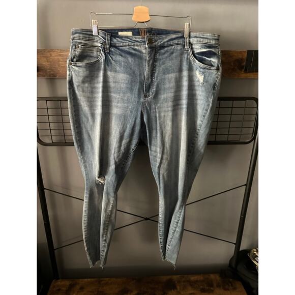 Kut from the Kloth Denim - Kut from the Kloth Carlo Ankle Skinny Distressed Jeans | 24W